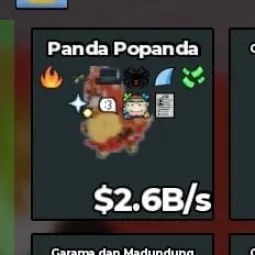 Steal a Brainrot: Bs9663 Panda Popanda