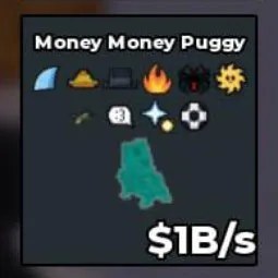 Steal a Brainrot: Rainbow Money Money Puggy Skz