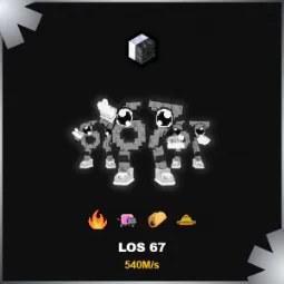 Steal a Brainrot: Rare Secret Yin Yang Los 67