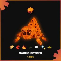 Steal a Brainrot: Rare Secret Lava Nacho Spyder