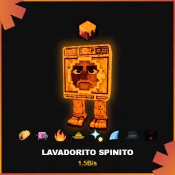 Steal a Brainrot: Rare Secret Lava Lavadorito Spinito
