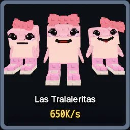 Steal a Brainrot: Las Tralaleritas