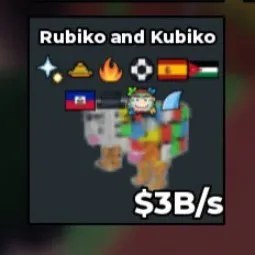 Steal a Brainrot: Dev336 Rubiko and Kubiko