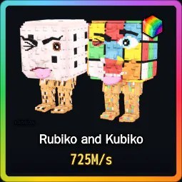 Steal a Brainrot: Rainbow Rubiko and Kubiko