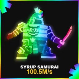 Steal a Brainrot: Rainbow Syrup Samurai Raining Money Insta