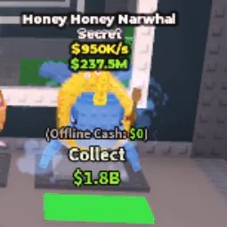 Steal a Brainrot: Honey Honey Narwal