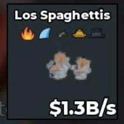 Steal a Brainrot: Kn9 Los Spaghettis Holy and