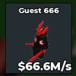Steal a Brainrot: Guest 666 Xln