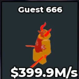 Steal a Brainrot: Guest 666 Lava