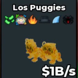 Steal a Brainrot: Los Puggies With Instan