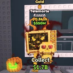 Steal a Brainrot: Telemorte Gold With 1