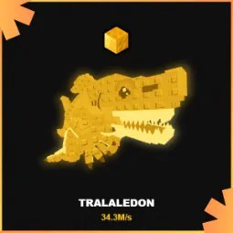 Steal a Brainrot: Rare Secret Gold Tralaledon