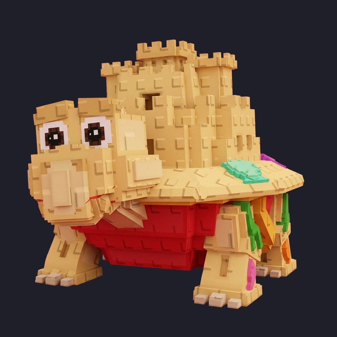 Steal a Brainrot: Gold Tortuginni Sandcastlini 396.8K/s
