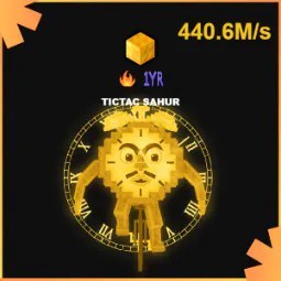 Steal a Brainrot: Gold Tictac Sahur
