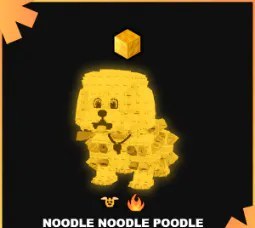 Steal a Brainrot: Rare Secret Gold Noodle Noodle Poodle