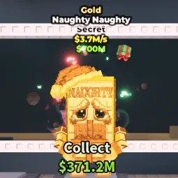 Steal a Brainrot: Naughty Naughty Gold