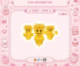 Steal a Brainrot: Los Spaghettis Gold