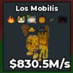 Steal a Brainrot: Gold Los Mobilis Xln