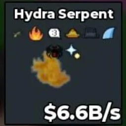 Steal a Brainrot: Gold Hydra Serpent Zidan