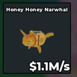 Steal a Brainrot: Gold Honey Honey Narwha L