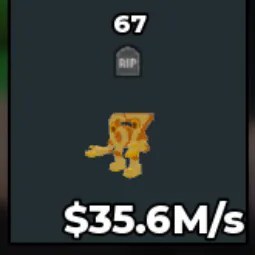 Steal a Brainrot: Gold 67 Has Rip