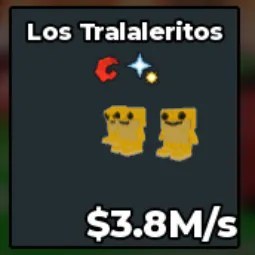 Steal a Brainrot: Gold Los Tralaleritos Has 2