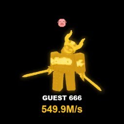 Steal a Brainrot: Guest 666 Gold Pork Ultra Rare