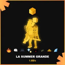 Steal a Brainrot: Rare Secret Gold La Summer Grande