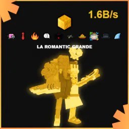 Steal a Brainrot: Gold La Romantic Grande
