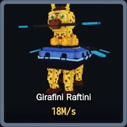 Steal a Brainrot: Girafini Raftini