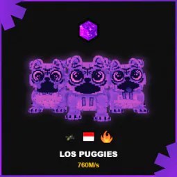 Steal a Brainrot: Rare Secret Galaxy Los Puggies