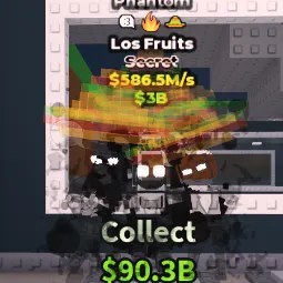 Steal a Brainrot: Phantom Los Fruits With 3
