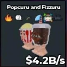 Steal a Brainrot: Popcuru and Fizzuru 4 2b Ikyymayo