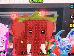 Steal a Brainrot: Strawberry Elephant and 3