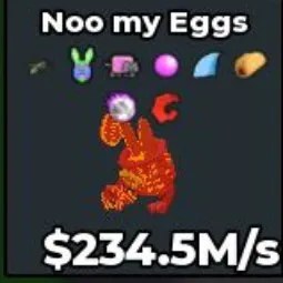 Steal a Brainrot: Noo My Eggs Lava