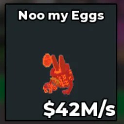 Steal a Brainrot: Lava Noo My Eggs