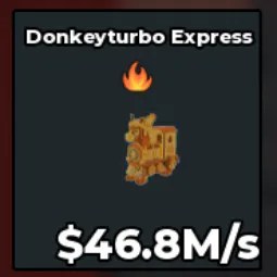 Steal a Brainrot: Gold Donkeyturbo Express