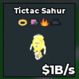 Steal a Brainrot: Divine Tictac Sahur Xln