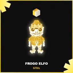 Steal a Brainrot: Rare Secret Divine Frogo Elfo 670 S