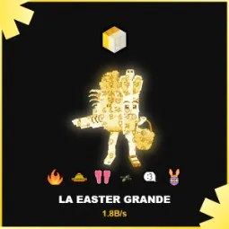 Steal a Brainrot: Rare Secret Divine La Easter Grande