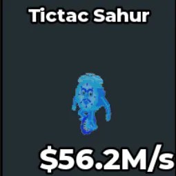 Steal a Brainrot: Diamond Tictac Sahur