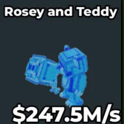 Steal a Brainrot: Diamond Rosey and Teddy