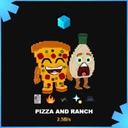 Steal a Brainrot: Diamond Pizza and Ranch Insta and