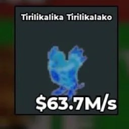 Steal a Brainrot: Diamond Tirilikalika Tirilikalako Low Exist