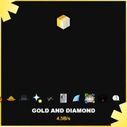 Steal a Brainrot: Rare Secret Divine Gold and Diamond