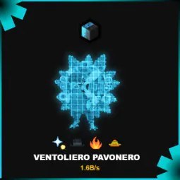 Steal a Brainrot: Rare Secret Cyber Ventoliero Pavonero
