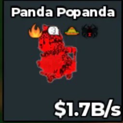 Steal a Brainrot: Cursed Panda Popanda Has 4