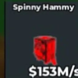 Steal a Brainrot: Cursed Spinny Hammy