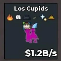 Steal a Brainrot: Skz217 Rainbow Los Cupids 1 of 1 In Eldo