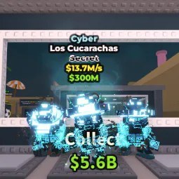 Steal a Brainrot: Los Cucarachas Cyber